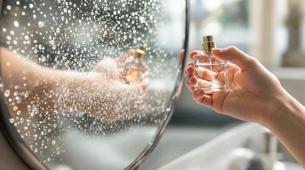 aromatic post shower scenting practices