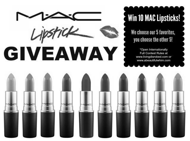 MAC LIPSTICK GIVEAWAY… AND YOU CHOOSE WHICH ONE! photo 1